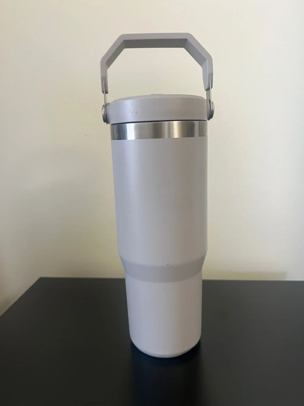 Stanley Light Gray Travel Tumbler with Flip Lid - Picture 2 of 5